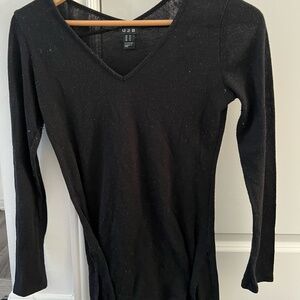 U2B Black Long Sleeve Sweater